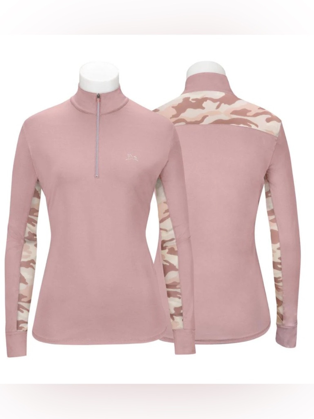 RJ CLASSICS Ella 37.5® Long Sleeve Training Shirt Pink Camouflage size M